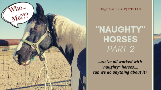 “Naughty” Horses- Part 2