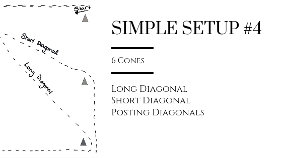 Diagonal Work (Lines & Posting) in Simple Setup #4