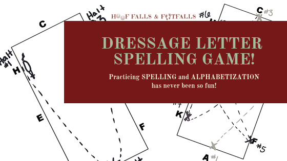 Dressage Letter Spelling Game