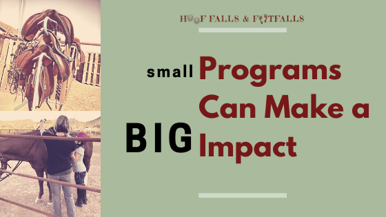 Small Programs Can Make a BIG Impact