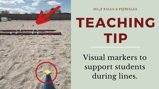 Teaching Tip: Visual markers to support students during lines